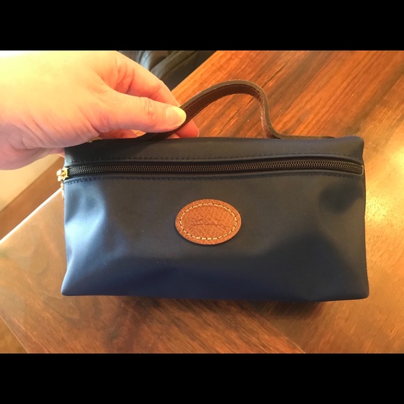 Longchamp Handbags - Navy Longchamp small cosmetic Longchamp Handbags - Navy Longchamp small cosmetic